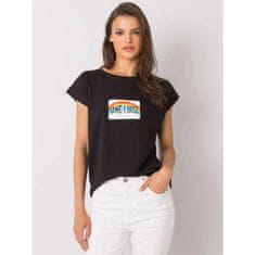 FANCY Dámske tričko s potlačou ALOHA black FA-TS-7137.29P_367596 Univerzálne