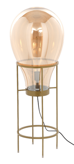 Miloo Home Podlahová lampa Flame Champagne Xl 40X40X108 cm