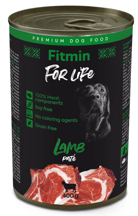 Fitmin Dog For Life Konzerva jahňacia 6x400 g