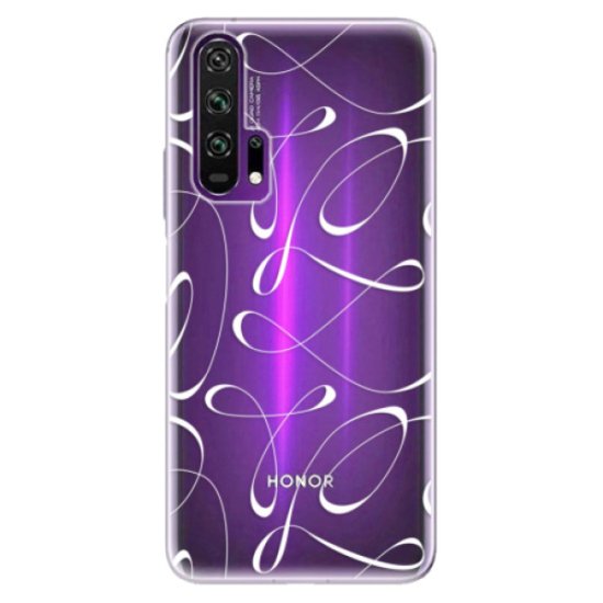 iSaprio Silikónové puzdro - Fancy - white pre Honor 20 Pro