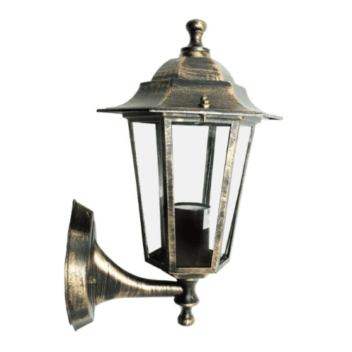 ACA ACA Lighting Garden lantern vonkajšie nástenné svietidlo HI6021GB