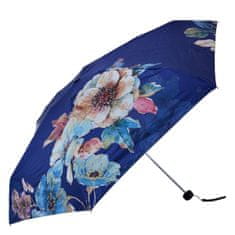 Clayre & Eef skladací dáždnik BLUE FLOWERS JZUM0035
