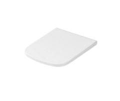 CERSANIT Larga Square, antibakteriálne Slim sedátko z duroplastu, biela, K98-0231
