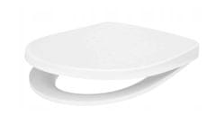 CERSANIT Moduo, antibakteriálne SLIM toaletné sedátko z duroplastu, biela, K98-0184