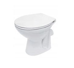 CERSANIT President II, antibakteriálne toaletné sedátko z polypropylénu, biela, K98-0028
