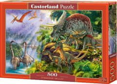 Castorland Puzzle Údolie dinosaurov 500 dielikov