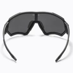 KDEAM Collins 01 cyklistické okuliare, Black / Black