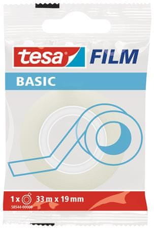 Tesa Lepiaca páska "Basic 58544", priehľadná, 19 mm x 33 m