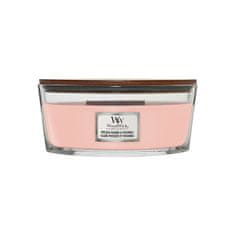 Woodwick Vonná sviečka loď Pressed Blooms & Patchouli 453,6 g