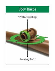 RainBird Rozvádzacie potrubie QF Dripline, 45 cm, 30m