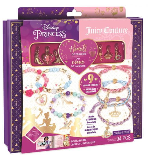 Make It Real Disney Princess X Juicy Couture Hearts of Fashion