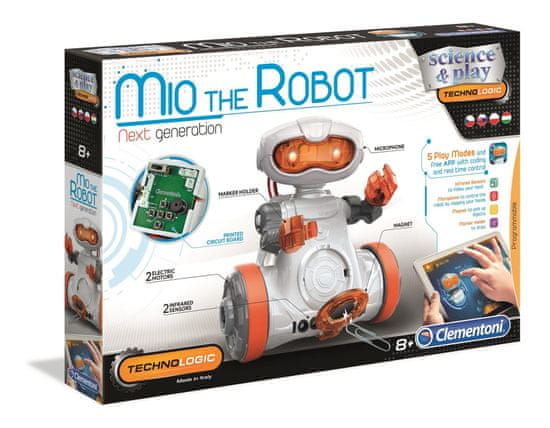 Clementoni Science&Play Techno Logic Robot Mio - nová generácia