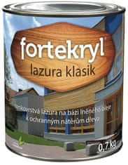 ETERNAL FORTEKRYL lazúra KLASIK, bezfarebný, 4,5kg