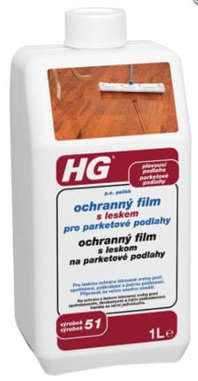 HG Systems ochranný film s leskom na parketové podlahy