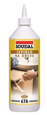 Soudal lepidlo na drevo 67A vodostále, Biela, 750g