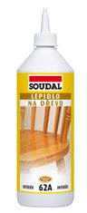 Soudal lepidlo na drevo 62A, Biela, 250g