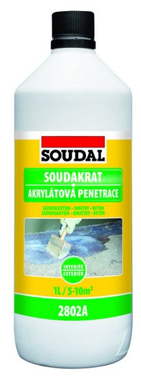 Soudal Soudakrat akrylátová penetrácia