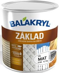 BALAKRYL Základ na drevo, 0100 Biela, 2,5kg