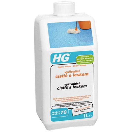 HG Systems vyživujúci čistič s leskom