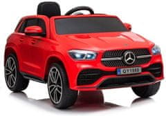 Lean-toys Mercedes GLE450 batéria auto QY1988 červená