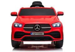 Lean-toys Mercedes GLE450 batéria auto QY1988 červená