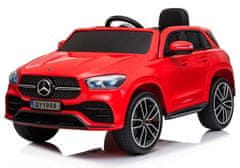 Lean-toys Mercedes GLE450 batéria auto QY1988 červená