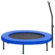 Petromila vidaXL Fitness trampolína s rukoväťou a bezpečnostnou podložkou 122 cm