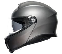 AGV Helma na moto 005 TOURMODULAR E2206 SOLID MPLK LUNA GREY MATT vel. M