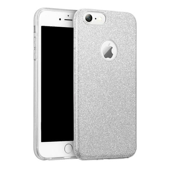 IZMAEL Trblietavé puzdro pre Apple iPhone 7/iPhone 8/iPhone SE 2020/iPhone SE 2022 - Strieborná - Typ 2 KP16094