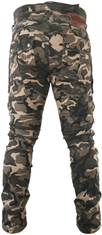 SNAP INDUSTRIES nohavice jeans CARGO camo 38