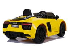 Lean-toys Audi R8 batéria Vozidlo JJ2198 žltá