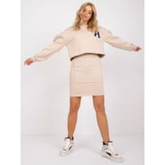 Ex moda Dámska sukňová súprava BRIXEN beige EM-KMPL-721.69_382897 S