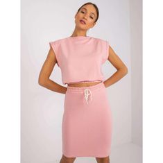 Ex moda Dámsky set so sukňou URSULA pink EM-KMPL-N596.24X_384261 Univerzálne