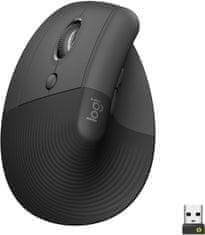 Logitech Lift, graphite (pro leváky) (910-006474)