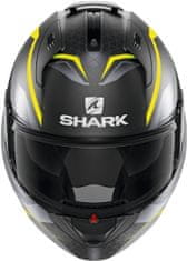 SHARK prilba EVO-ES Yari Mat black/anthracite/silver S