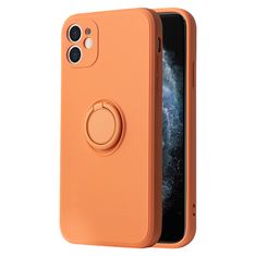 Vennus Kryt Ring pre Iphone 13 Mini oranžový