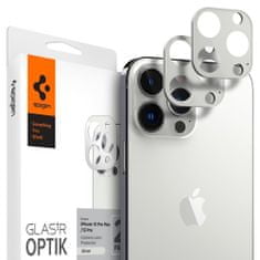 Spigen OCHRANA FOTOAPARÁTU SPIGEN OPTIK.TR OCHRANA FOTOAPARÁTU 2 BALENIE IPHONE 13 PRO / 13 PRO MAX SILVER