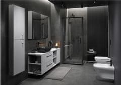 CERSANIT Larga Square CleanOn, závesná wc misa bez sedátka, biela, K120-004