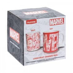 Hrnek Marvel logo 300ml měnící