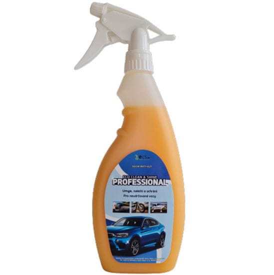 Eco Clean & Shine PROFESSIONAL - Leštěnka na suché mytí 500ml