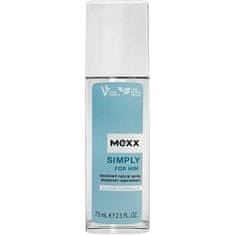 Mexx Simply For Him - deodorant s rozprašovačem 75 ml