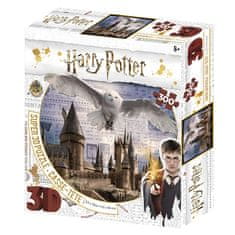 Harry Potter 3D puzzle - Bradavice a Hedvika 300 dílků