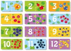 Dodo Toys Puzzle Ovocie 12x2 dieliky