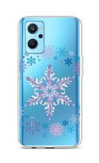 TopQ Kryt Realme 9i silikón Snowflake 73042