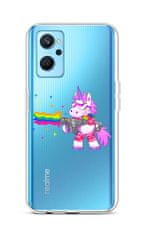 TopQ Kryt Realme 9i silikón Rainbow Gun 73000