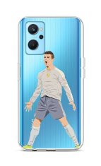 TopQ Kryt Realme 9i silikón Futbalista 72997