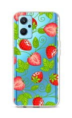 TopQ Kryt Realme 9i silikón Strawberries 72979