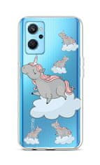 TopQ Kryt Realme 9i silikón Grey Unicorns 73039