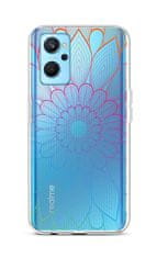 TopQ Kryt Realme 9i silikón Rainbow Mandala 72984