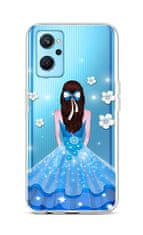 TopQ Kryt Realme 9i silikón Blue Princess 72988